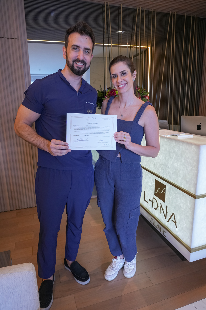 Participante do CLS com certificado